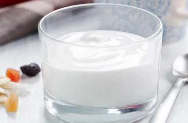 Recapture creaminess in low-fat yoghurt