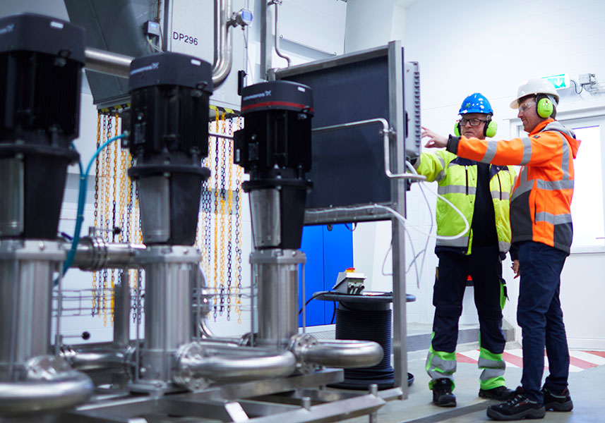 Possibilitando a reutilização da água em nossa instalação técnica de água