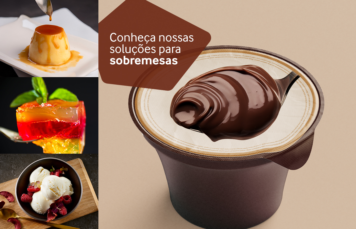 Sobremesas proteicas