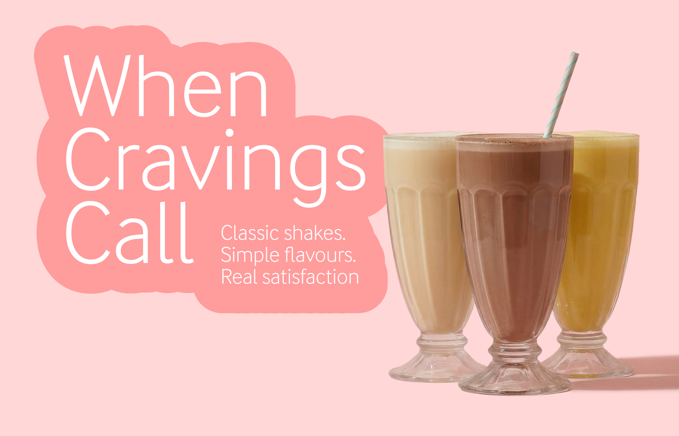 Indulgent shakes for the active age