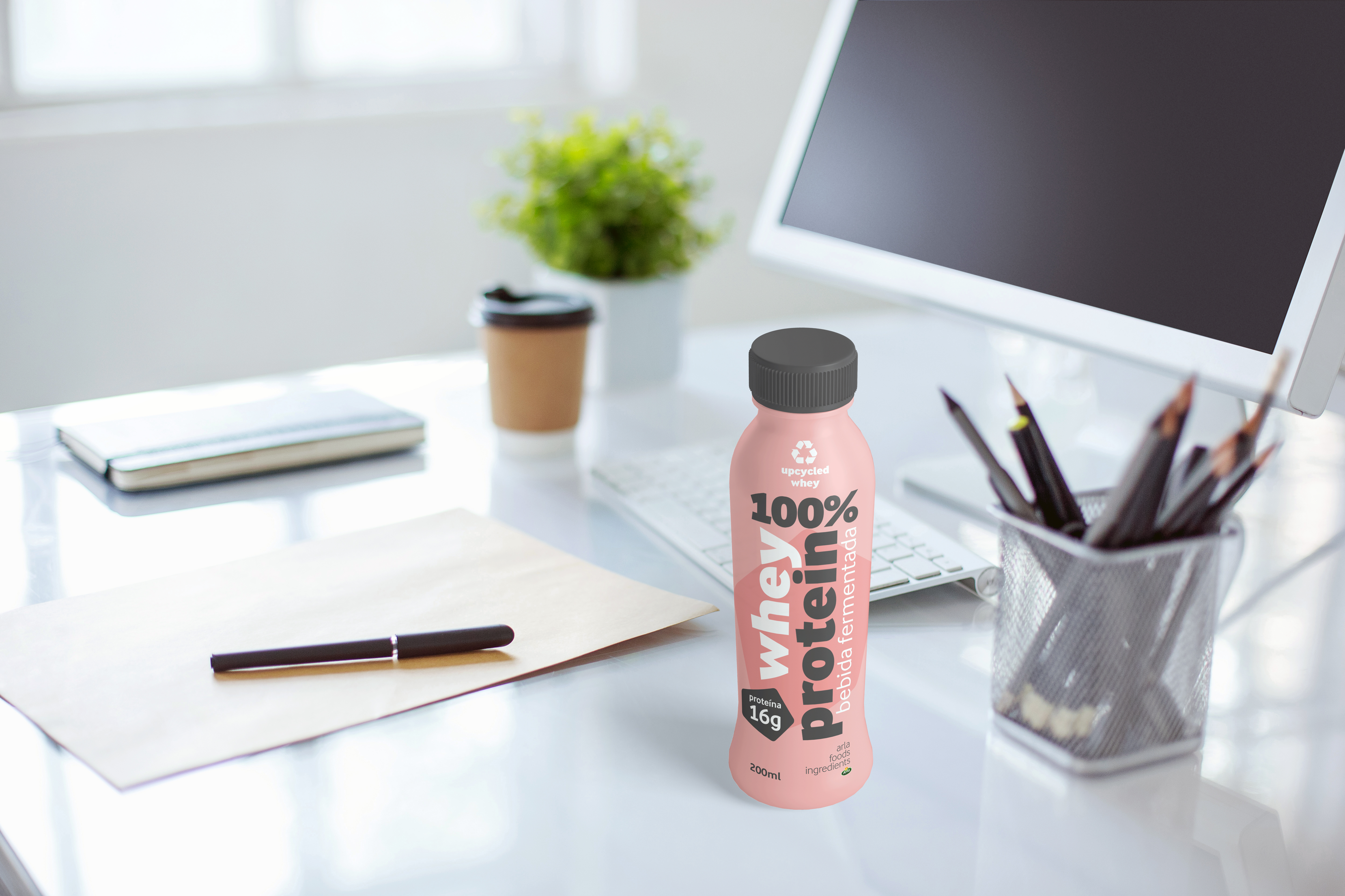 Bebida fermentada 100% whey