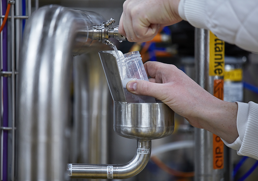 Enabling water reuse at our technical water facility