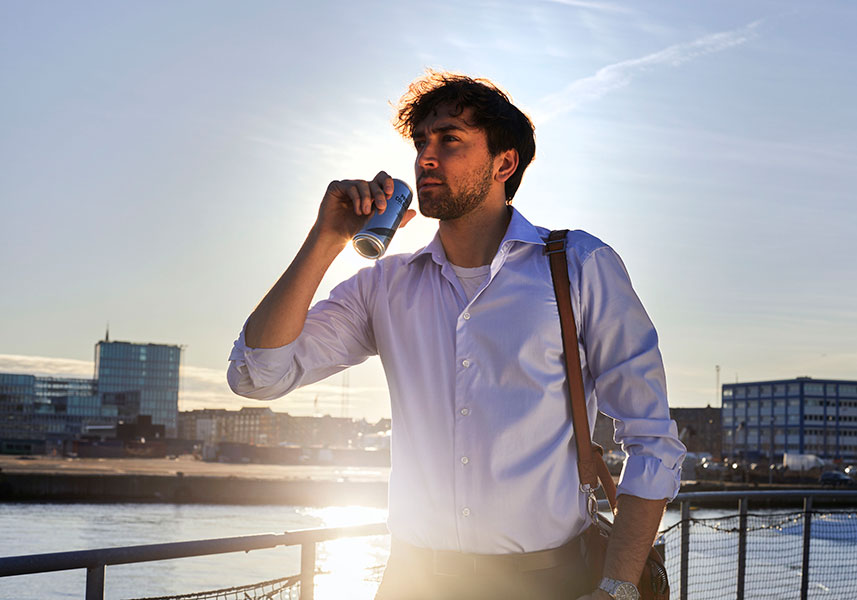 Protein and calcium-rich coffee and tea  