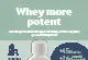 Whey more potent - Handout