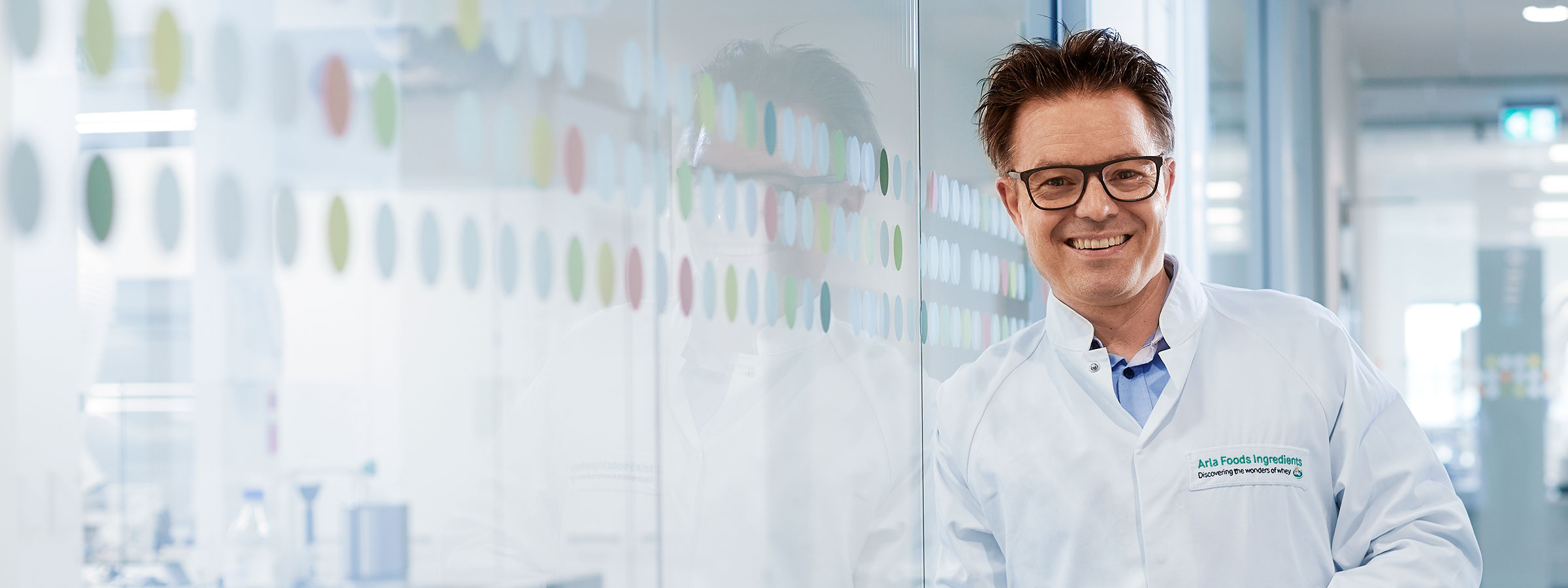 Nutrition scientist smiling