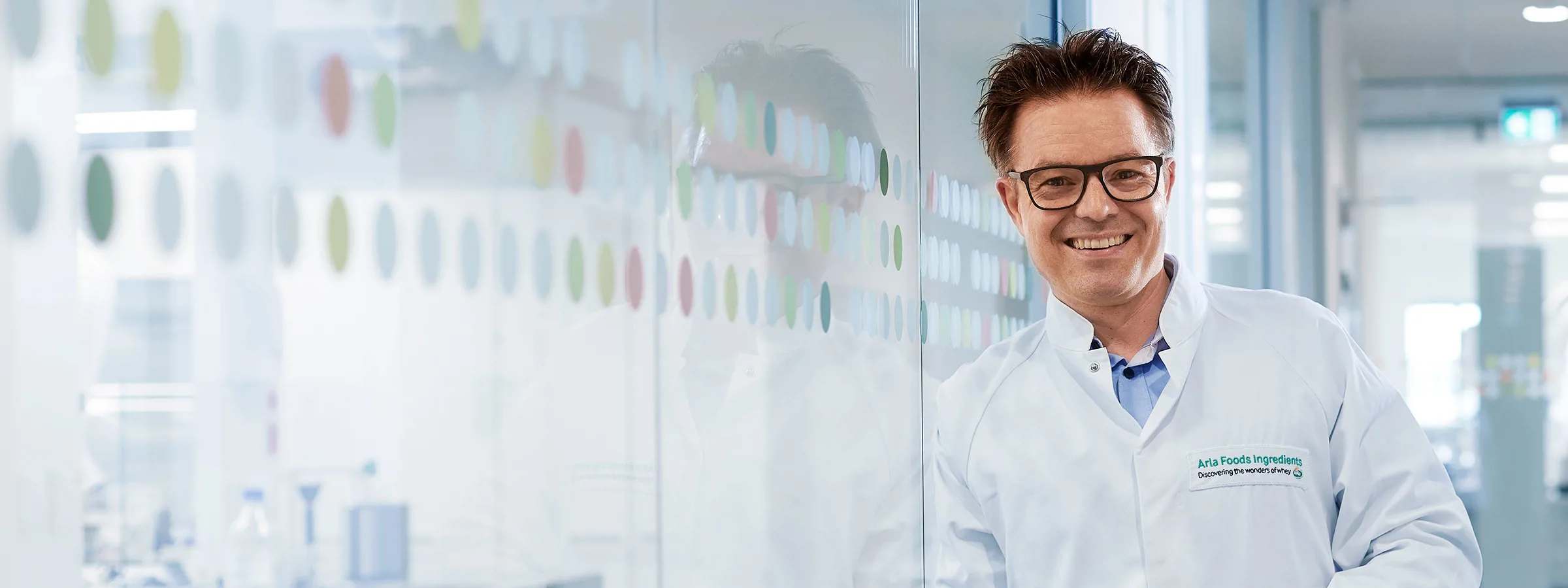 Nutrition scientist smiling