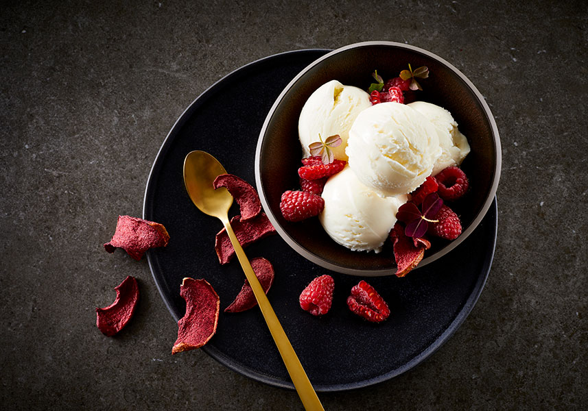 Helado bajo en grasa
