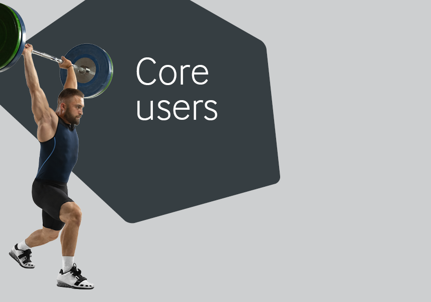 Core users