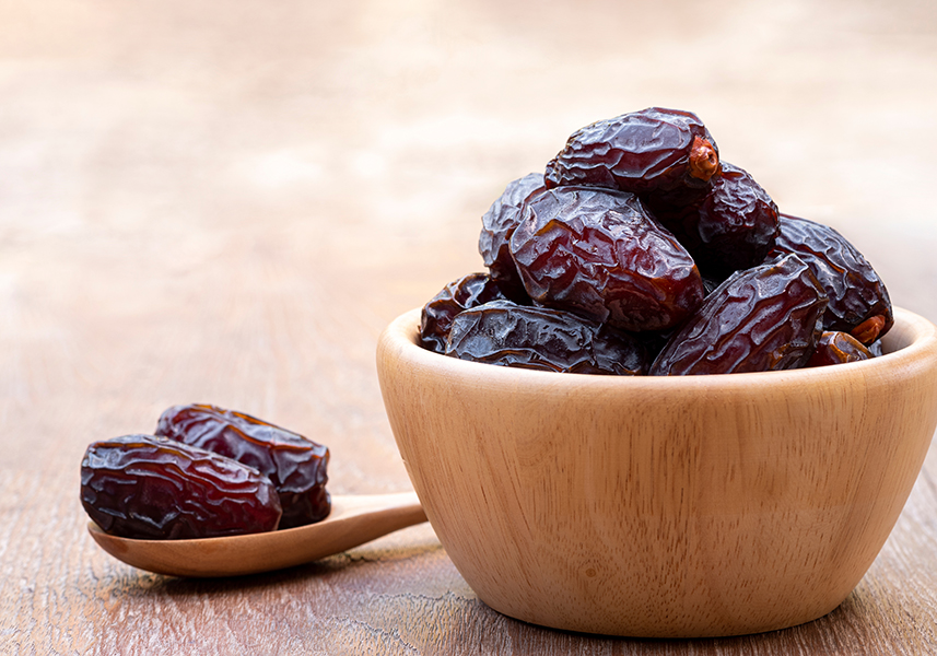 Affordable nutrition in a dried date snack