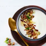 High-protein yoghurt