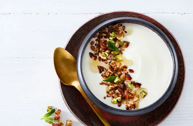 Iogurte rico em proteína