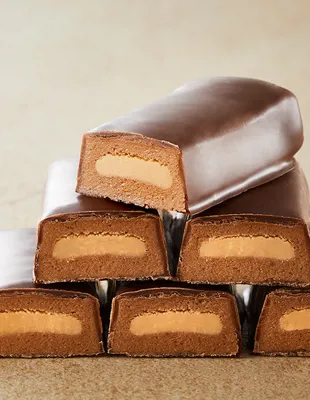 Barra com proteínas em cada camada
