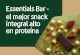 Essentials Bar: lo último en snacks integrales ricos en proteínas