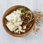 Queso blanco salado (feta)