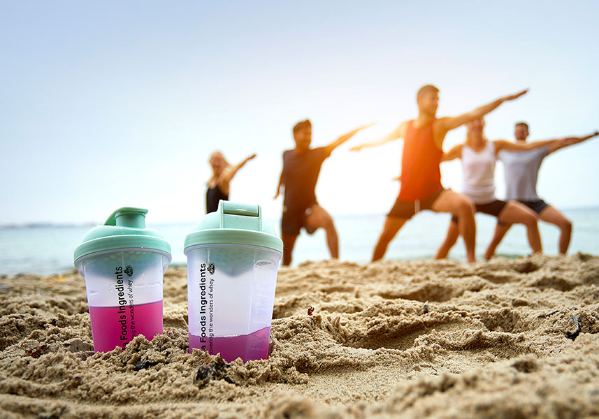 Whey proteins para hidratação holística