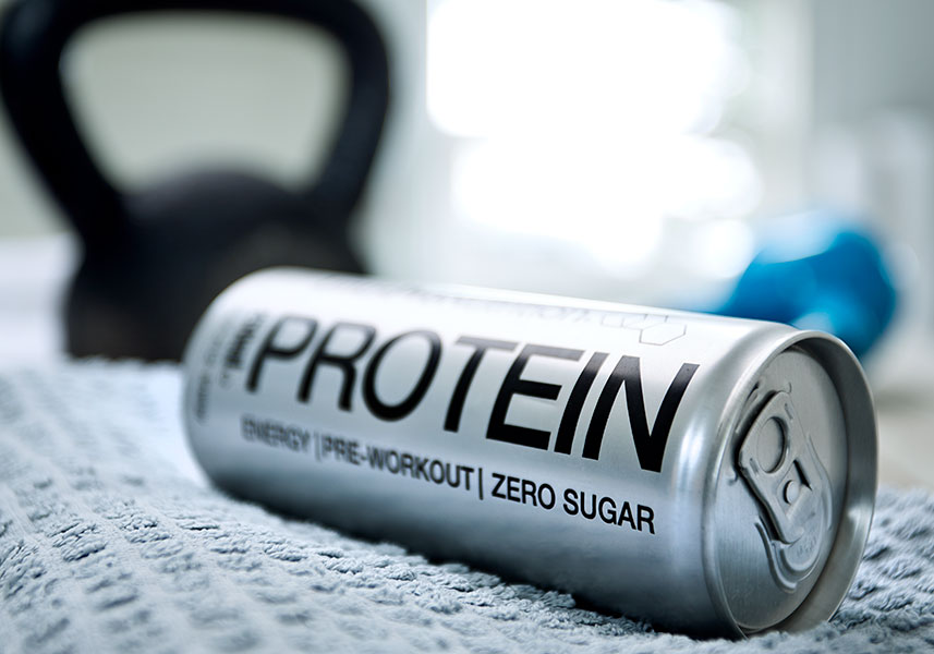 Whey protein in a new sparkling format